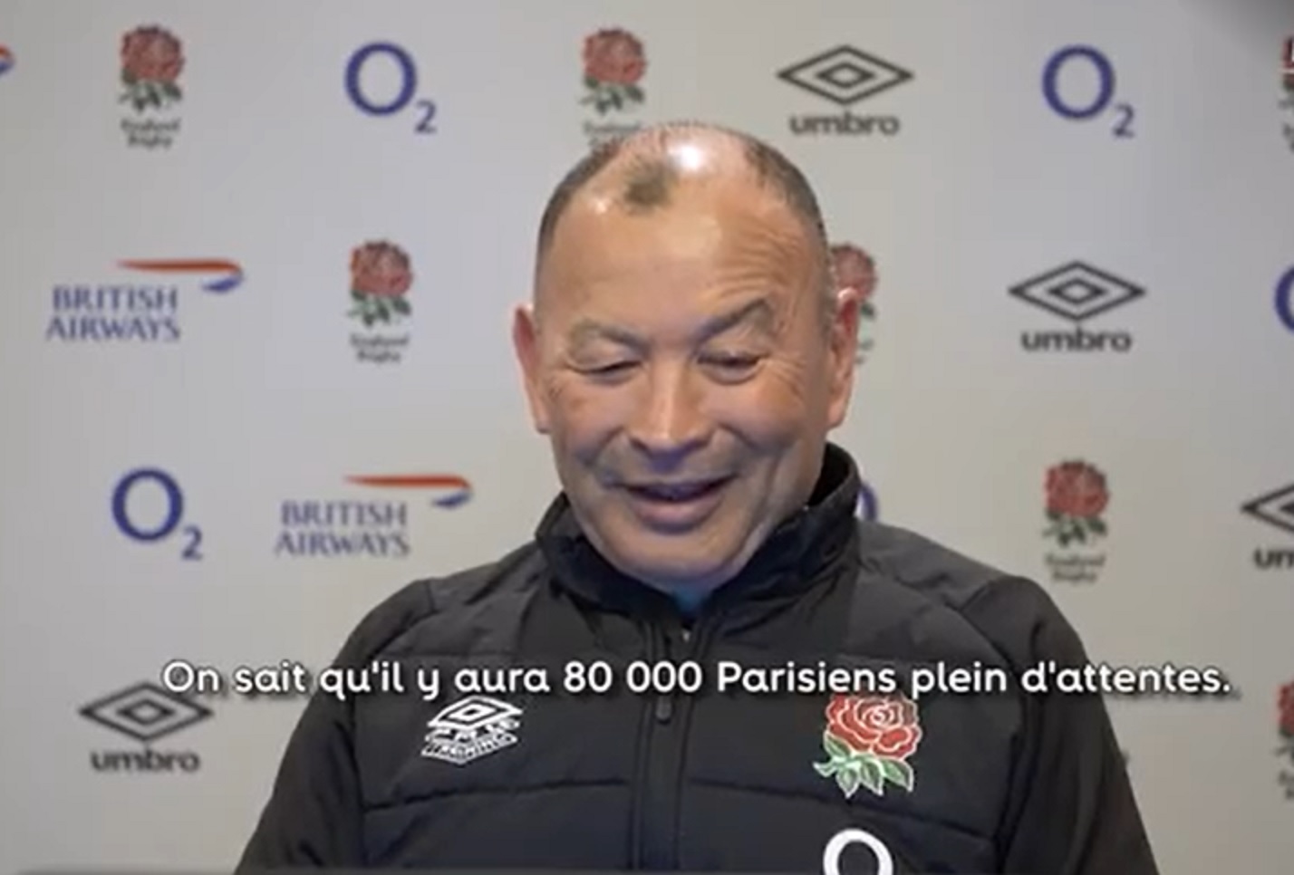Eddie Jones : “On aimerait bien gâcher la fête des Français”