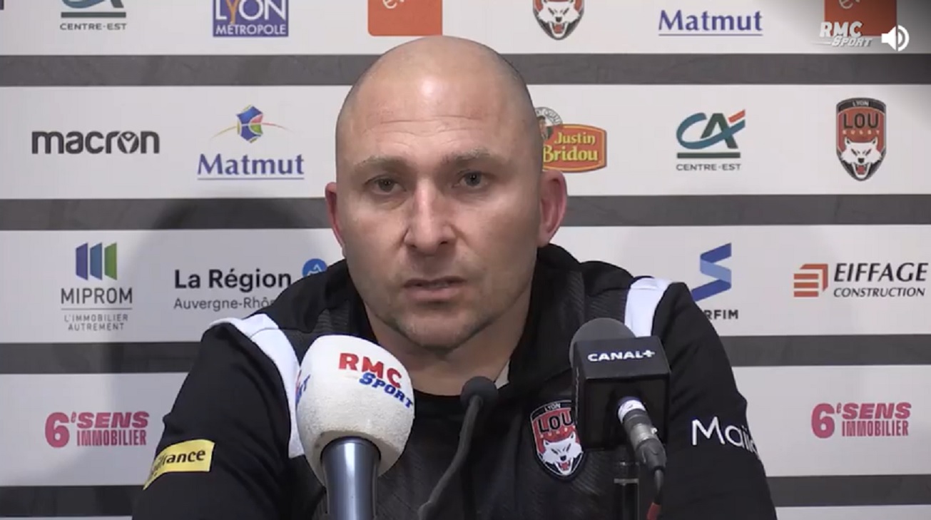 La réaction de Pierre Mignoni suite à la défaite du LOU à Toulouse