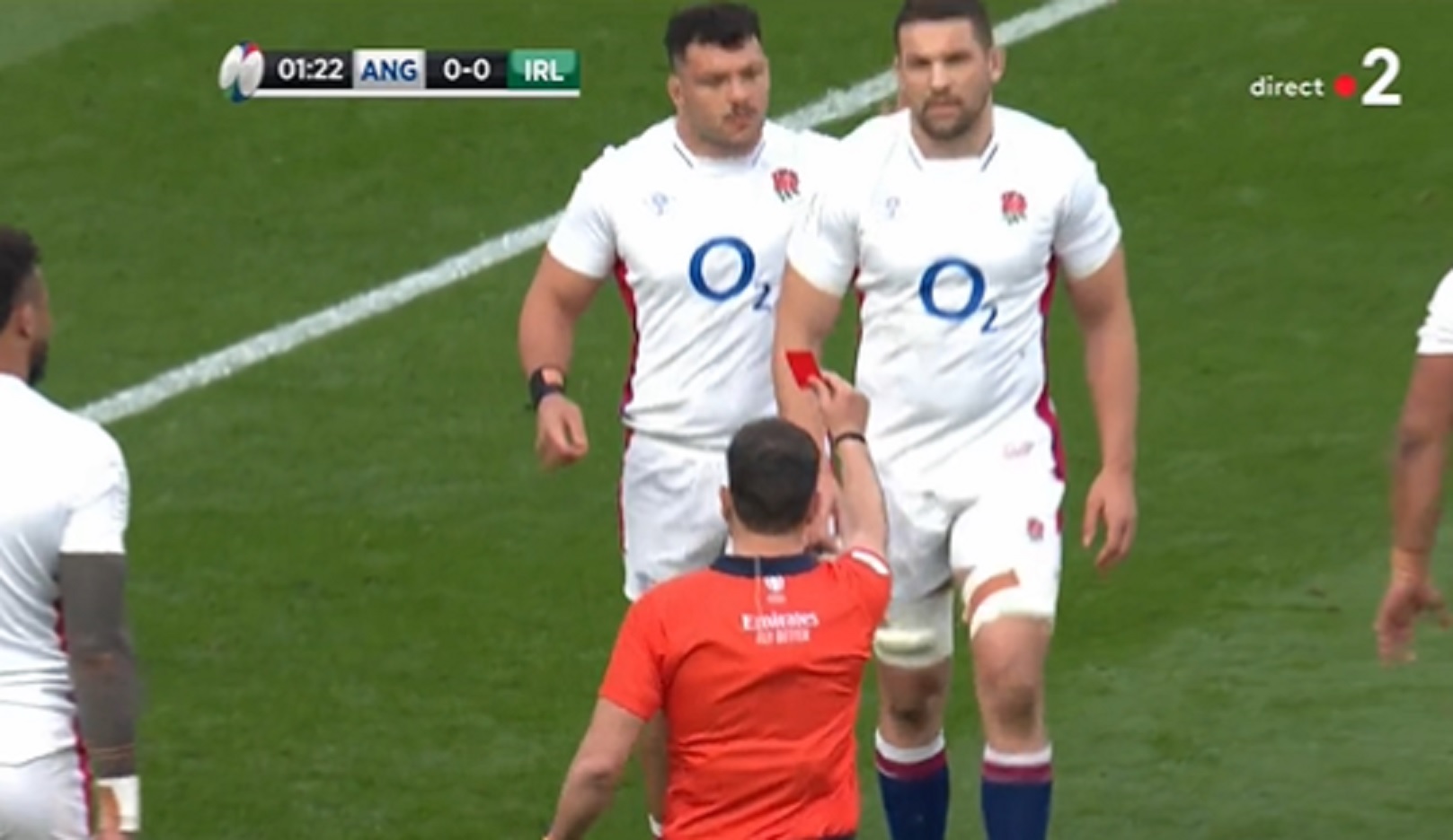 VIDEO : Mathieu Raynal sort le carton le plus rapide de l’histoire du Tournoi des Six-Nations