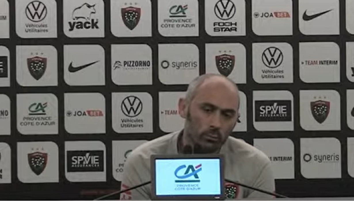 Julien Dupuy réagit à l’essai injustement refusé au Rugby Club Toulonnais