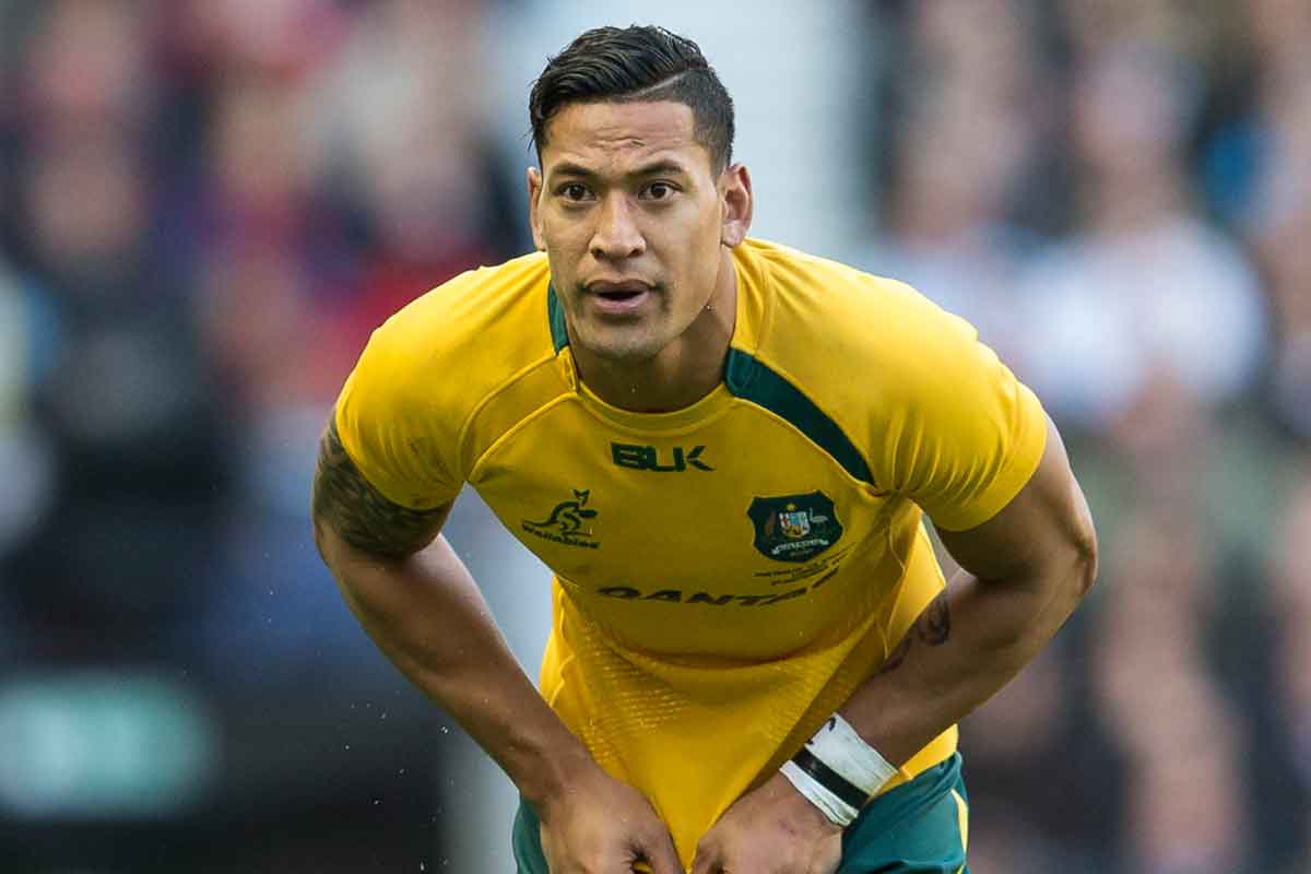 C’est officiel pour Israel Folau !