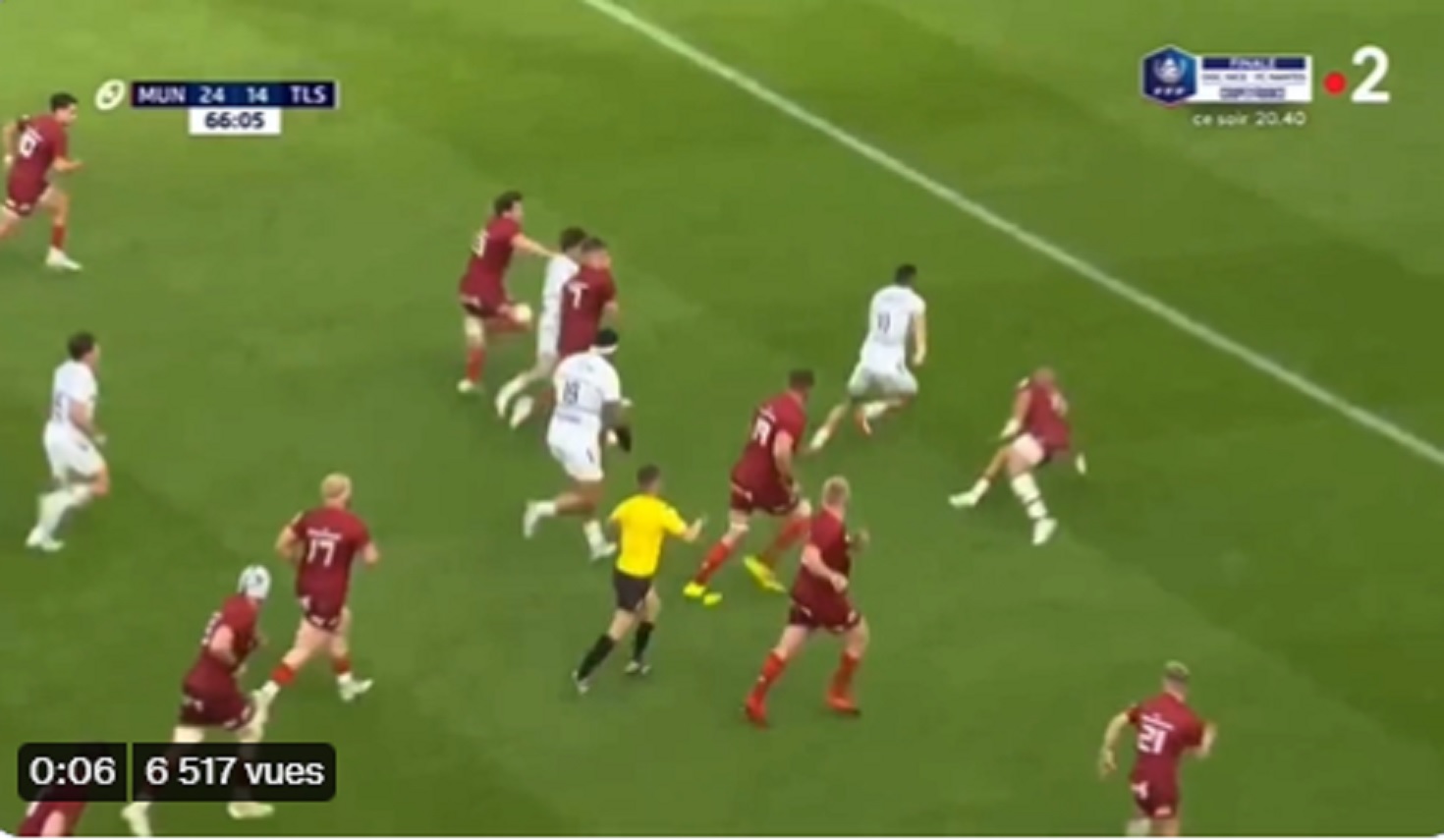 VIDEO : Matthis Lebel casse les reins de Simon Zebo et c’est bluffant !