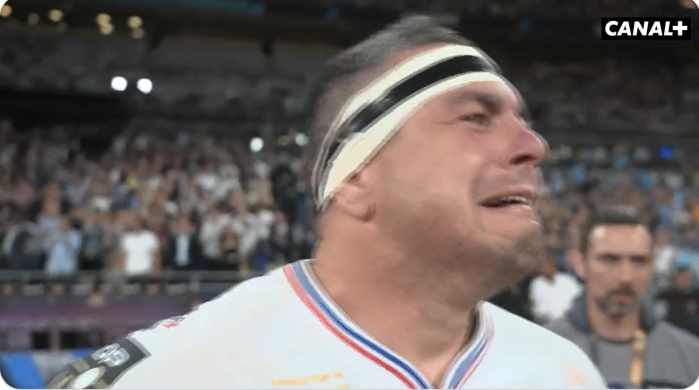 VIDEO : Guilhem Guirado fond en larmes au coup de sifflet final !