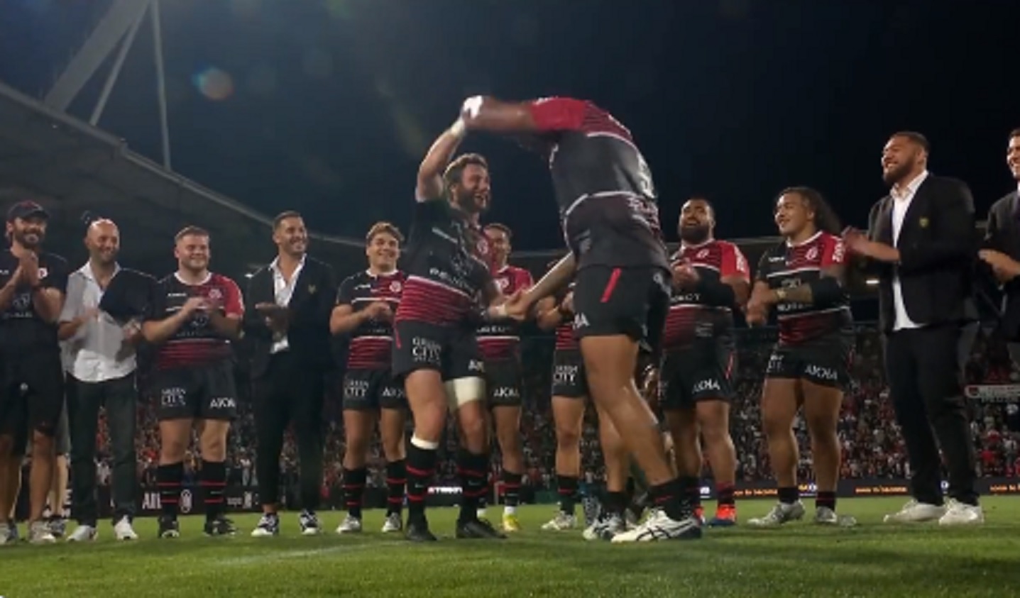 VIDEO : Quand Joe Tekori et Maxime Médard dansent à Ernest-Wallon