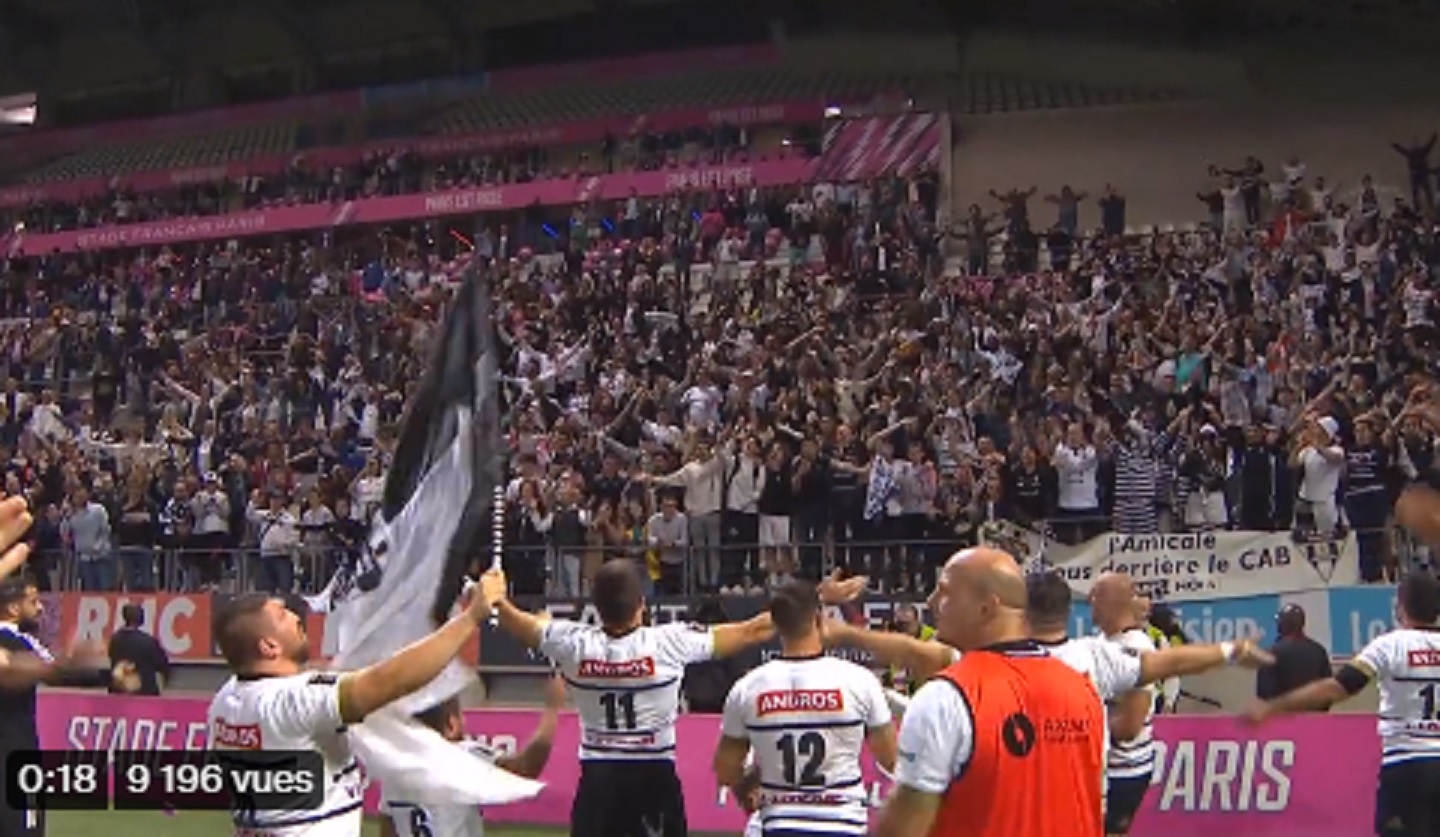 VIDEO : Les supporters Brivistes étaient présents en masse à Jean-Bouin !