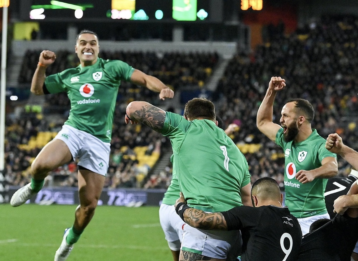 L’Irlande terrasse les All-Blacks qui se retrouvent au plus mal !