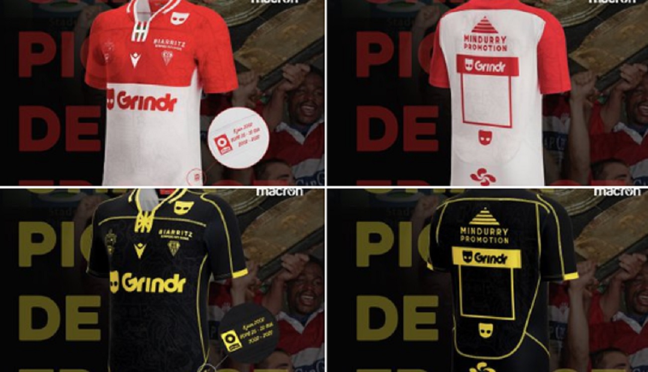 Découvrez les nouveaux maillots du Biarritz Olympique !