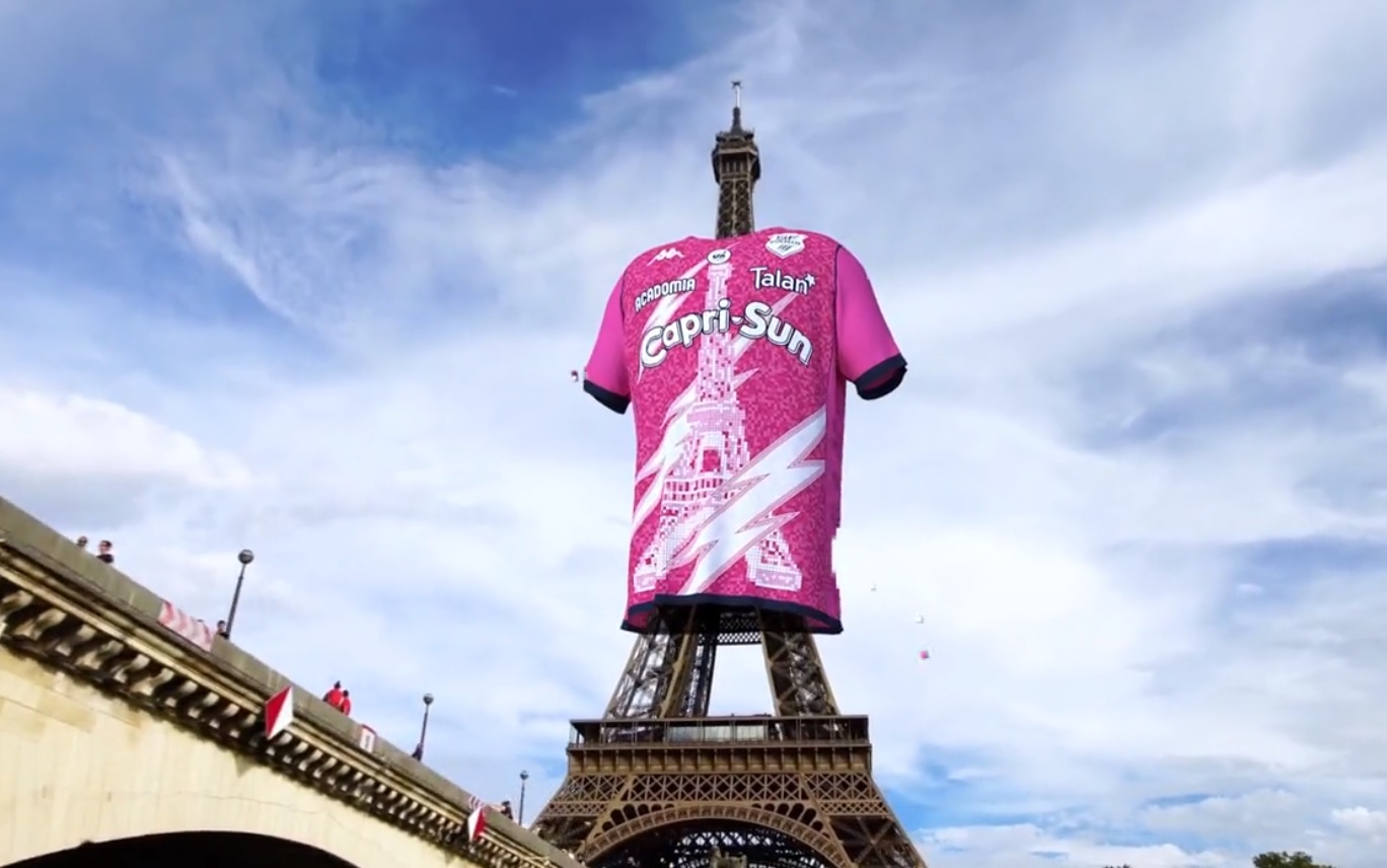 VIDEO : Découvrez le nouveau maillot flashy du Stade-Français Paris !