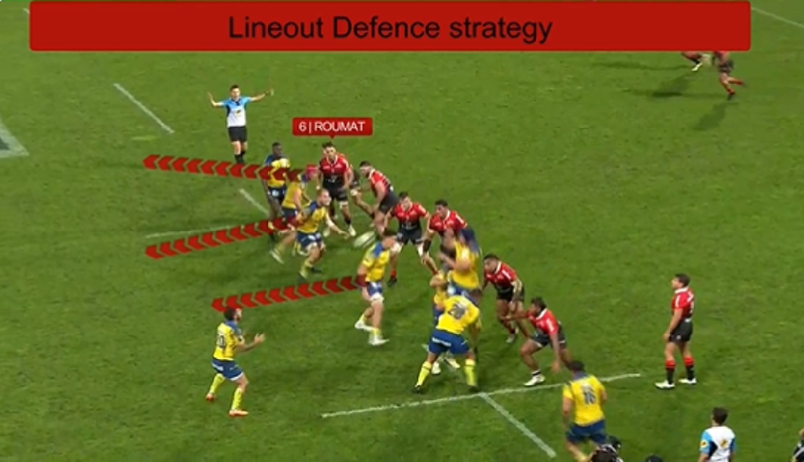 VIDEO : La nouvelle combinaison Toulousaine qui a permis à Roumat de marquer contre Clermont !