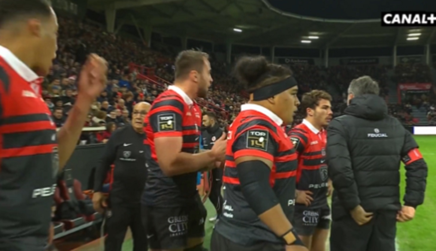 VIDEO : Quand Toulouse fait rentrer son armada sur le terrain, contre Perpignan