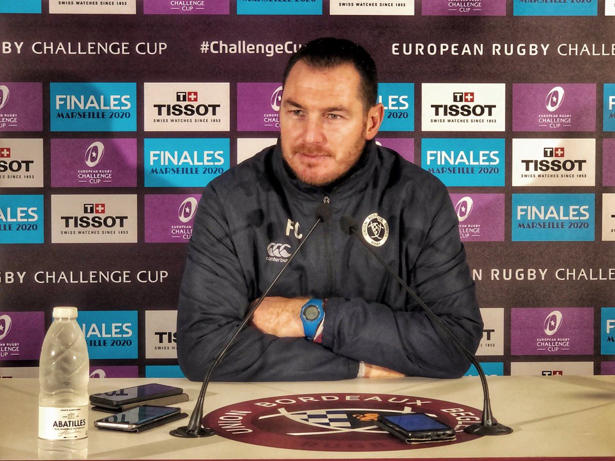 Frédéric Charrier très déçu par la défaite contre Castres