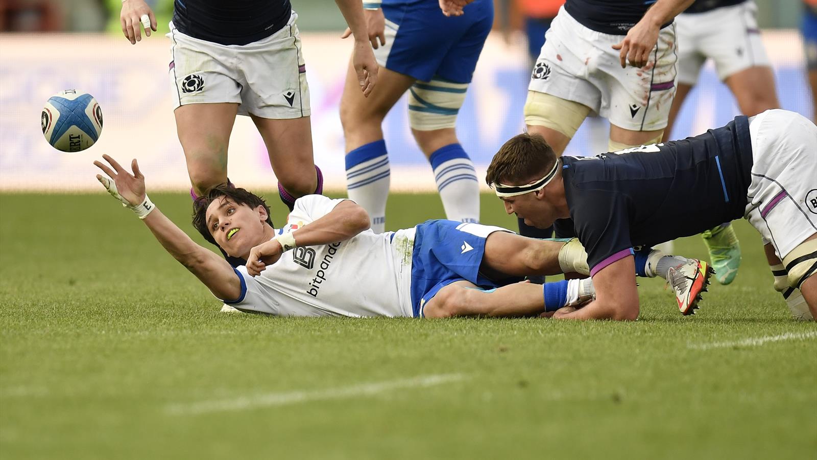 La composition de l’Italie pour affronter le XV de France