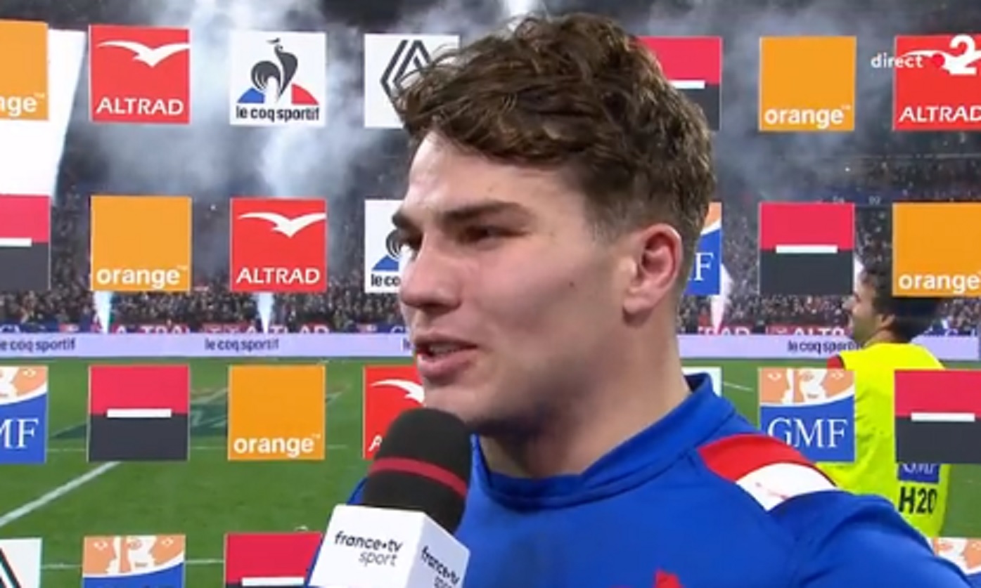 Antoine Dupont regrette quelques errements tactiques