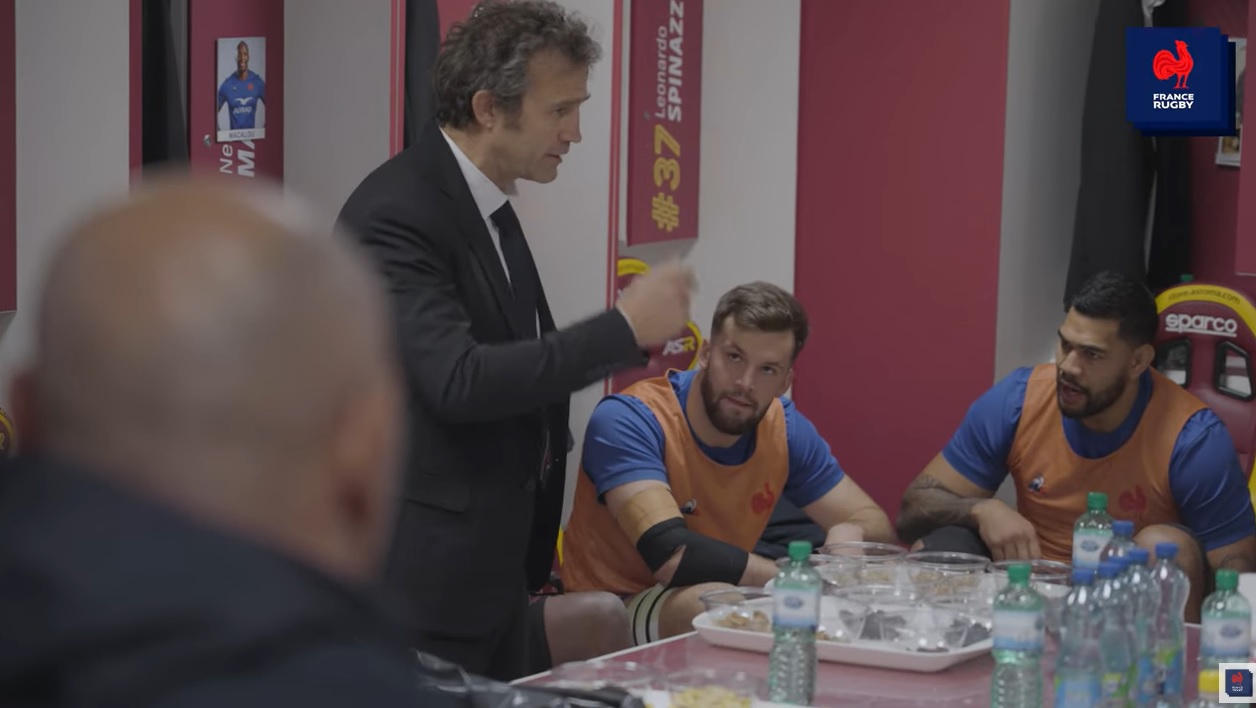 VIDEO : Quand Fabien Galthié sermonne ses joueurs à la mi-temps : “Vous ne m’écoutrez pas !”