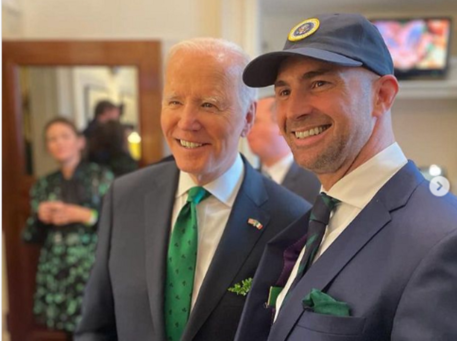 Joe Biden soutient une équipe du Tournoi des Six-Nations