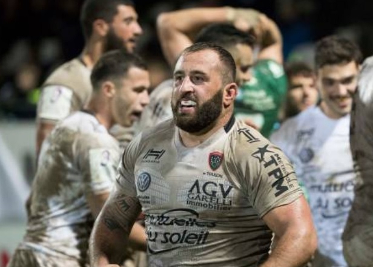 Beka Gigashvili remercie les supporters du RCT