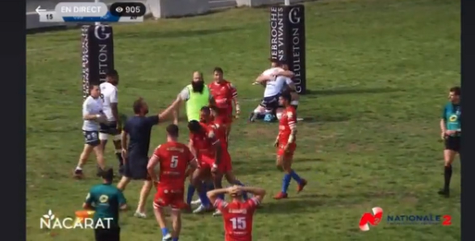 VIDEO : Un technicien de La Seyne fonce vers l’arbitre avant d’être intercepté par ses propres joueurs !