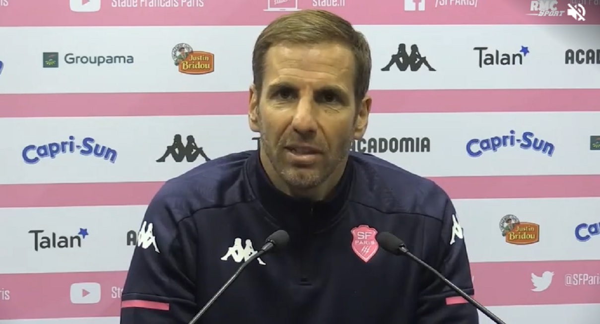 Gonzalo Quesada explique la défaite du Stade-Français