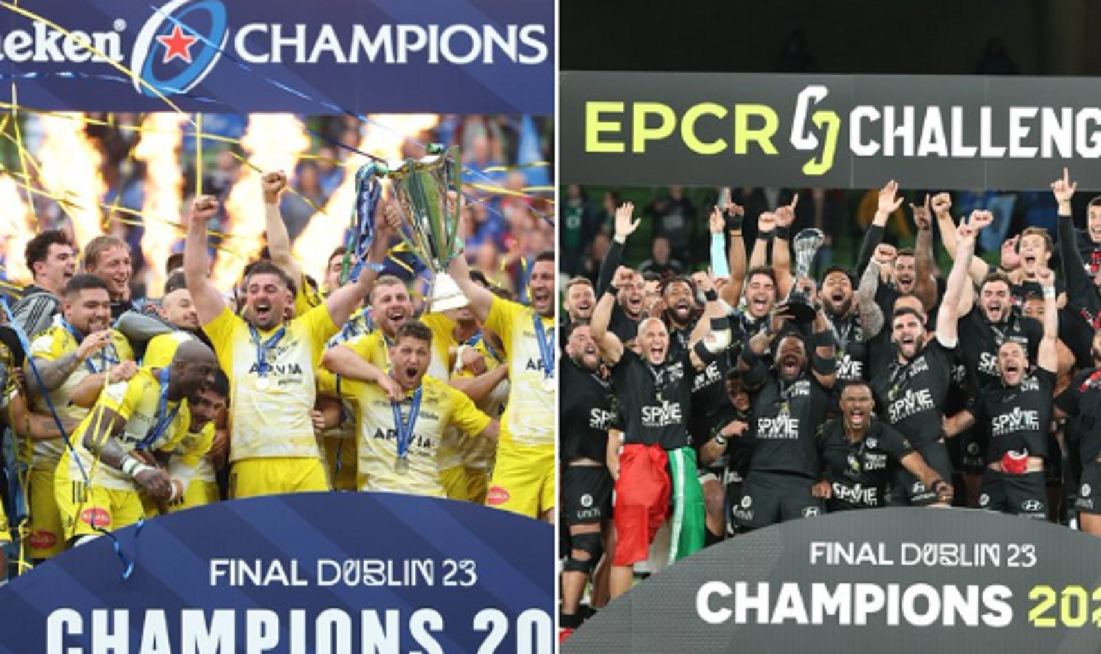 Grâce à Toulon et La Rochelle, le rugby Français continue de régner sur