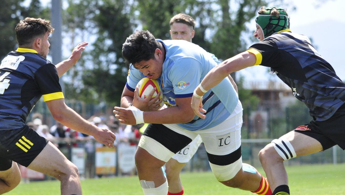Le surpuissant Catalan Posolo Tuilagi n’a pas pu s’envoler avec les Bleuets !