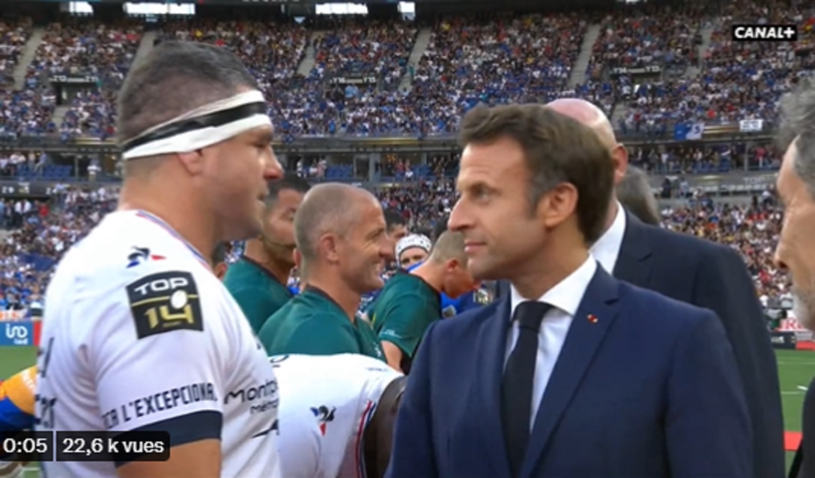 Emmanuel Macron va-t-il pouvoir assister à la finale du Top 14 ? Le mystère demeure !
