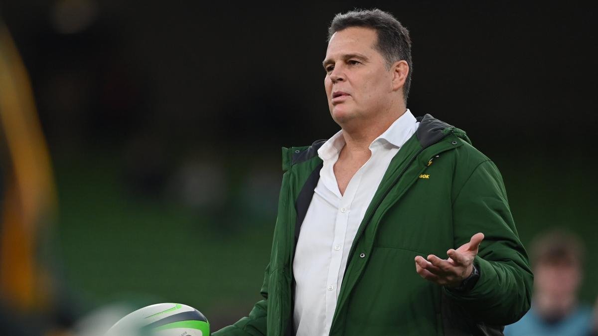 Rassie Erasmus : “Ce serait totalement stupide de prétendre que nous portons l’étiquette de favori !”