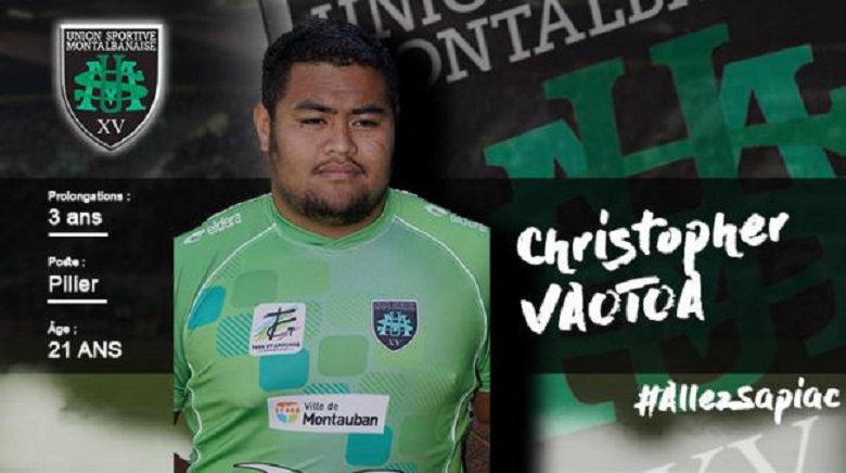 Christopher Vaotoa va changer de club en plein milieu de la saison !