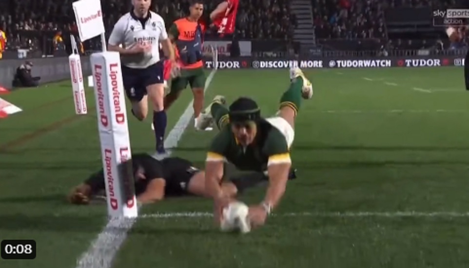 VIDEO : L’essai de Cheslin Kolbe marqué contre les All-Blacks !