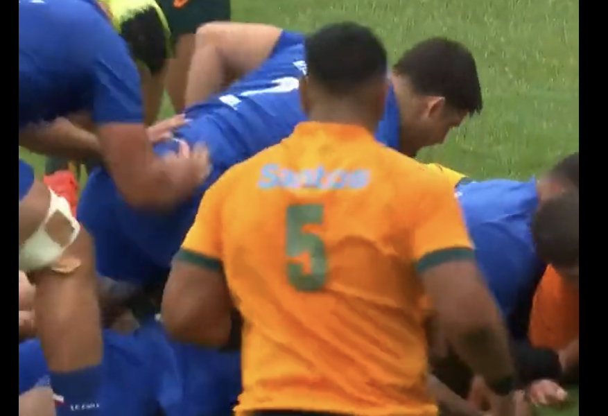 VIDEO : Jonathan Danty marque le premier essai du XV de France contre l’Australie !