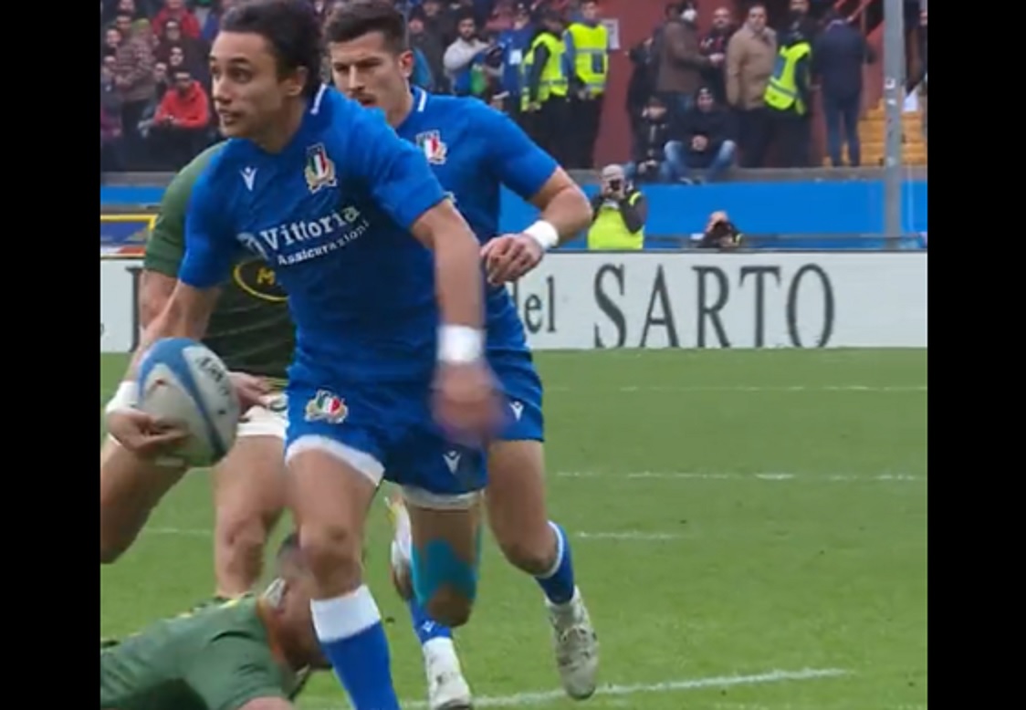 VIDEO : L’incroyable geste d’Ange Capuozzo avec l’Italie contre le Japon !