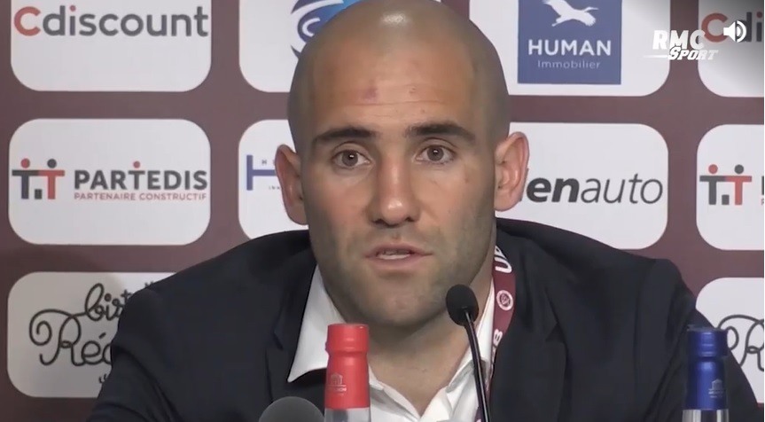 Maxime Lucu encense l’un de ses coéquipiers du XV de France