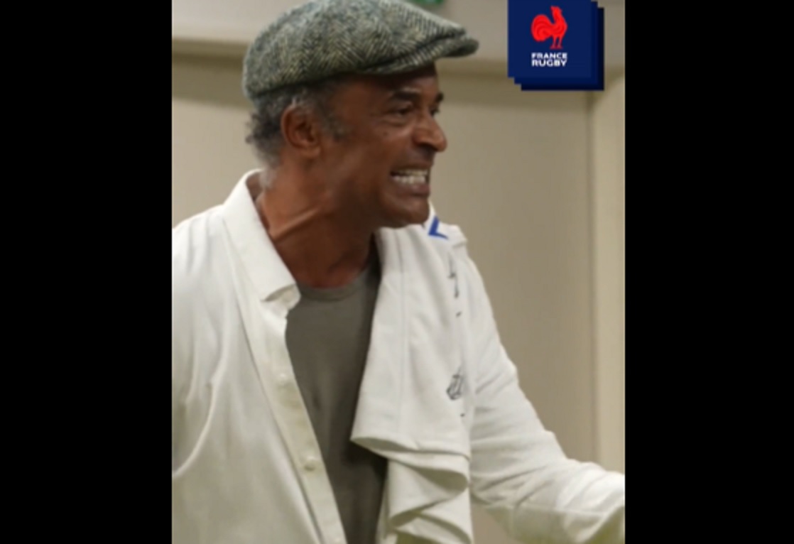 VIDEO : Quand Yannick Noah fait chanter les joueurs du groupe France à Marcoussis