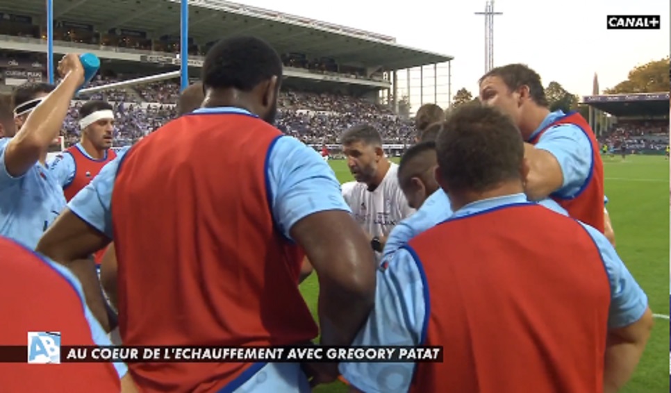 VIDEO : Le discours de Grégory Patat juste avant le coup d’envoi du match contre Toulouse !