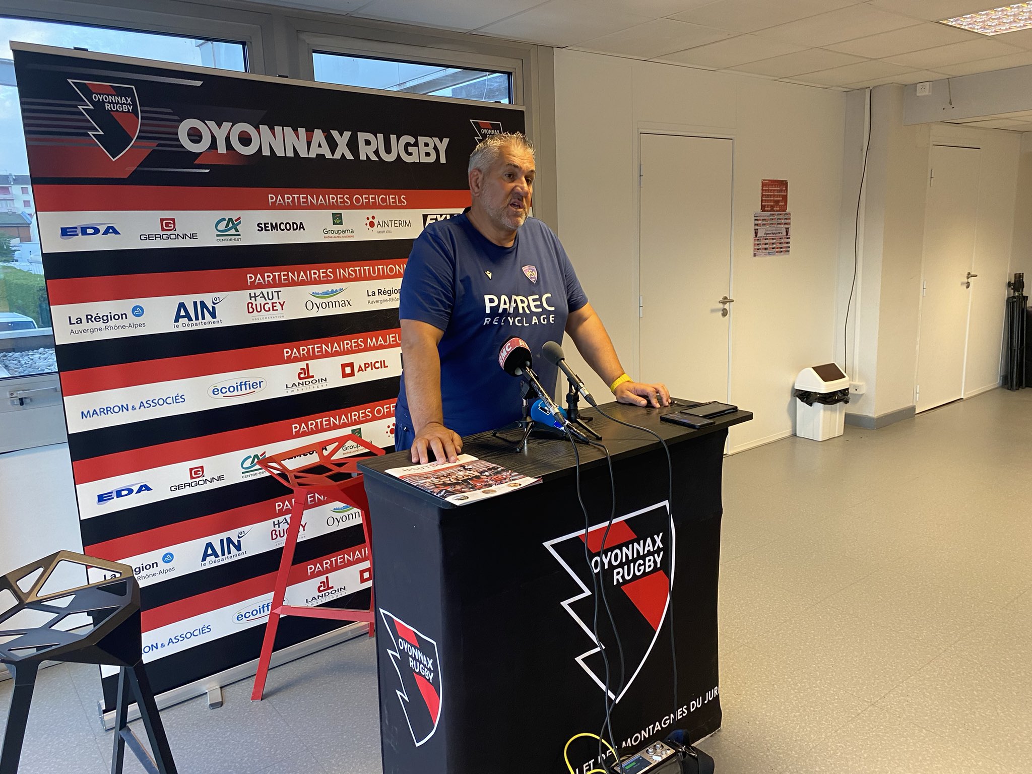 Christophe Urios réagit à la défaite de l’ASM contre Oyonnax !
