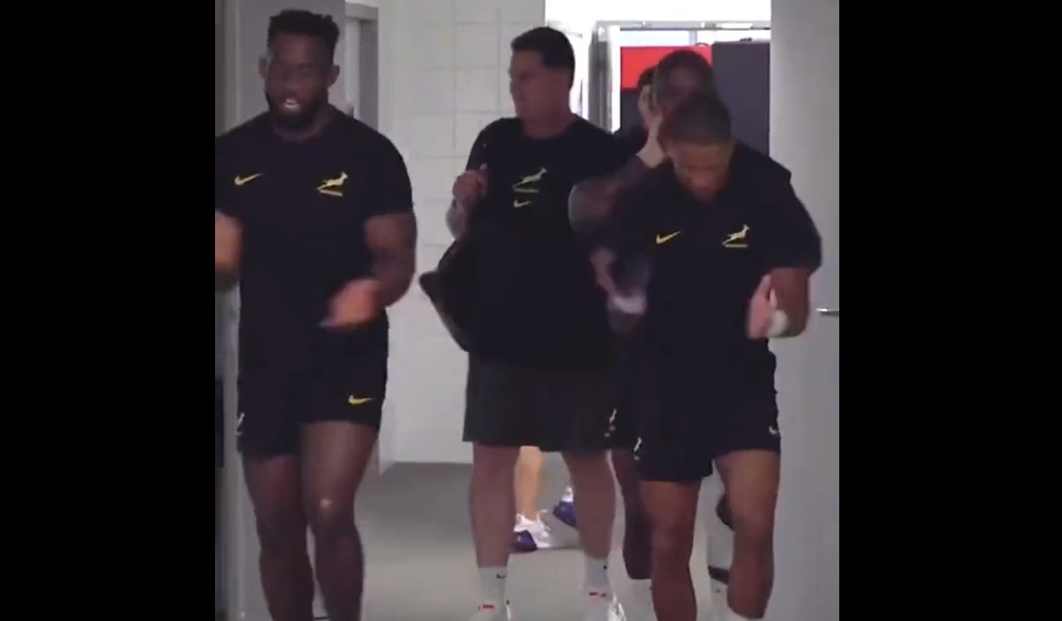 VIDEO : La préparation insolite des Springboks avant de défier l’Ecosse