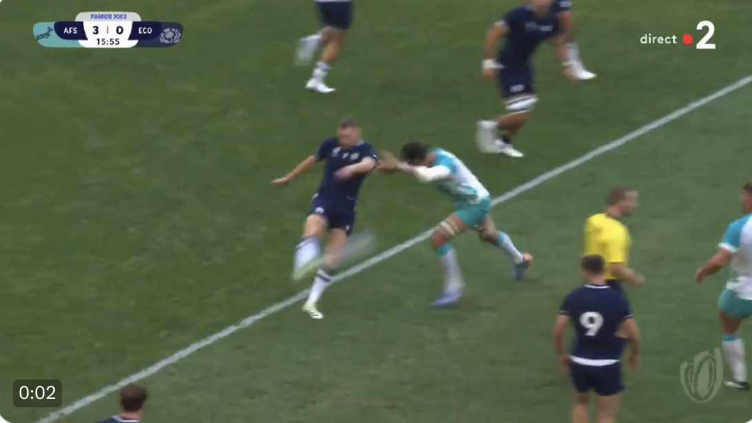 VIDEO : Quand Eben Etzebeth découpe Finn Russell