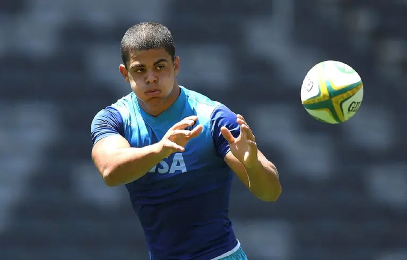 Santiago Chocobares en admiration devant un joueur Anglais