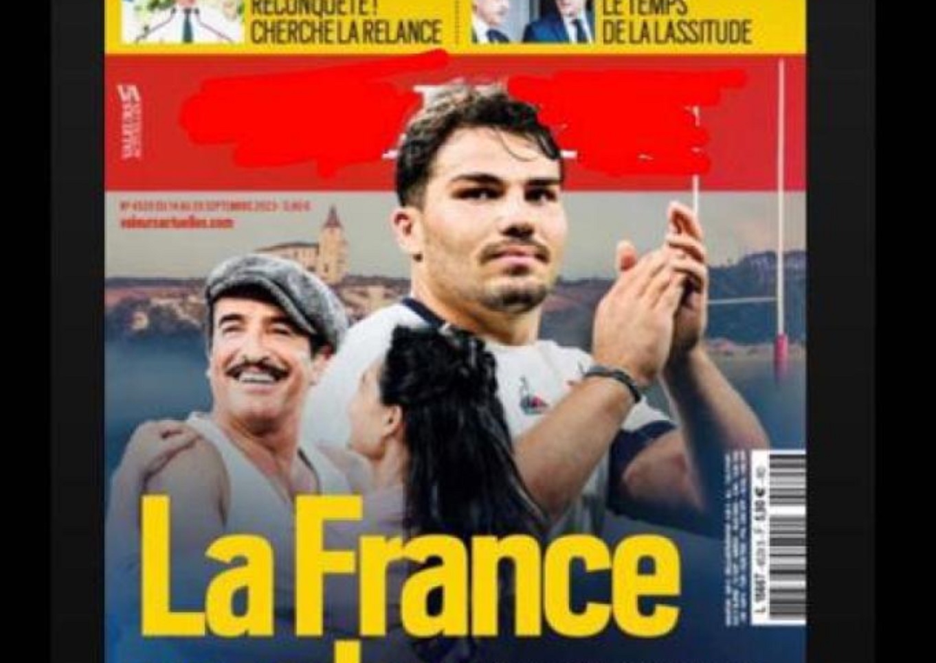 Le magazine « Valeurs Actuelles » répond à Antoine Dupont et Jean Dujardin !