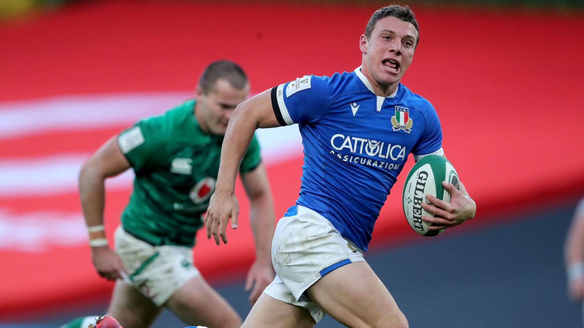 La très grosse détermination de Paolo Garbisi contre les Blacks