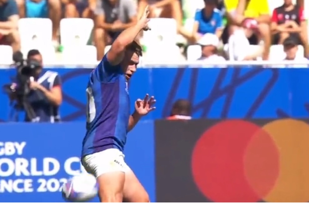 VIDEO : Le gros raté de l’ouvreur Namibien contre l’Italie