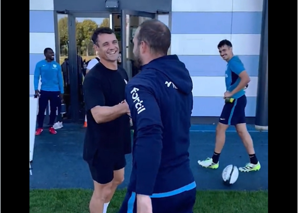VIDEO : Quand Dan Carter et Frédéric Michalak se défient au Racing 92 !
