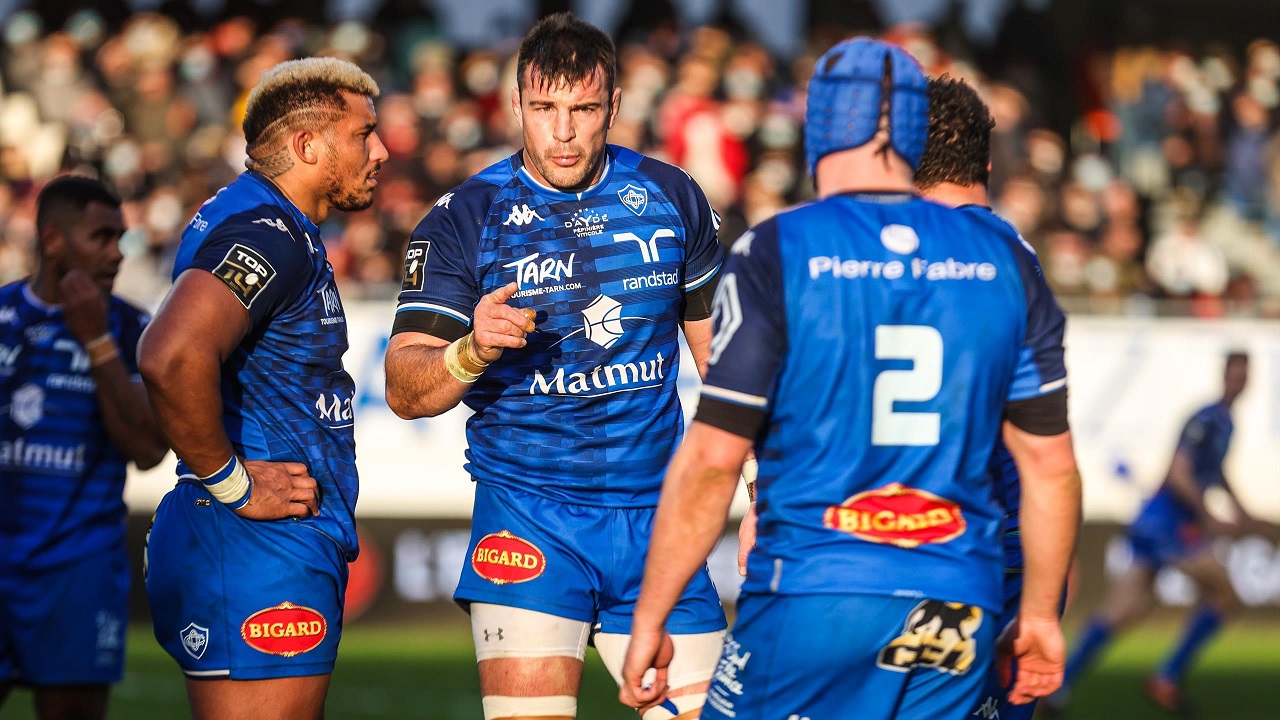 Castres s’impose largement contre Oyonnax