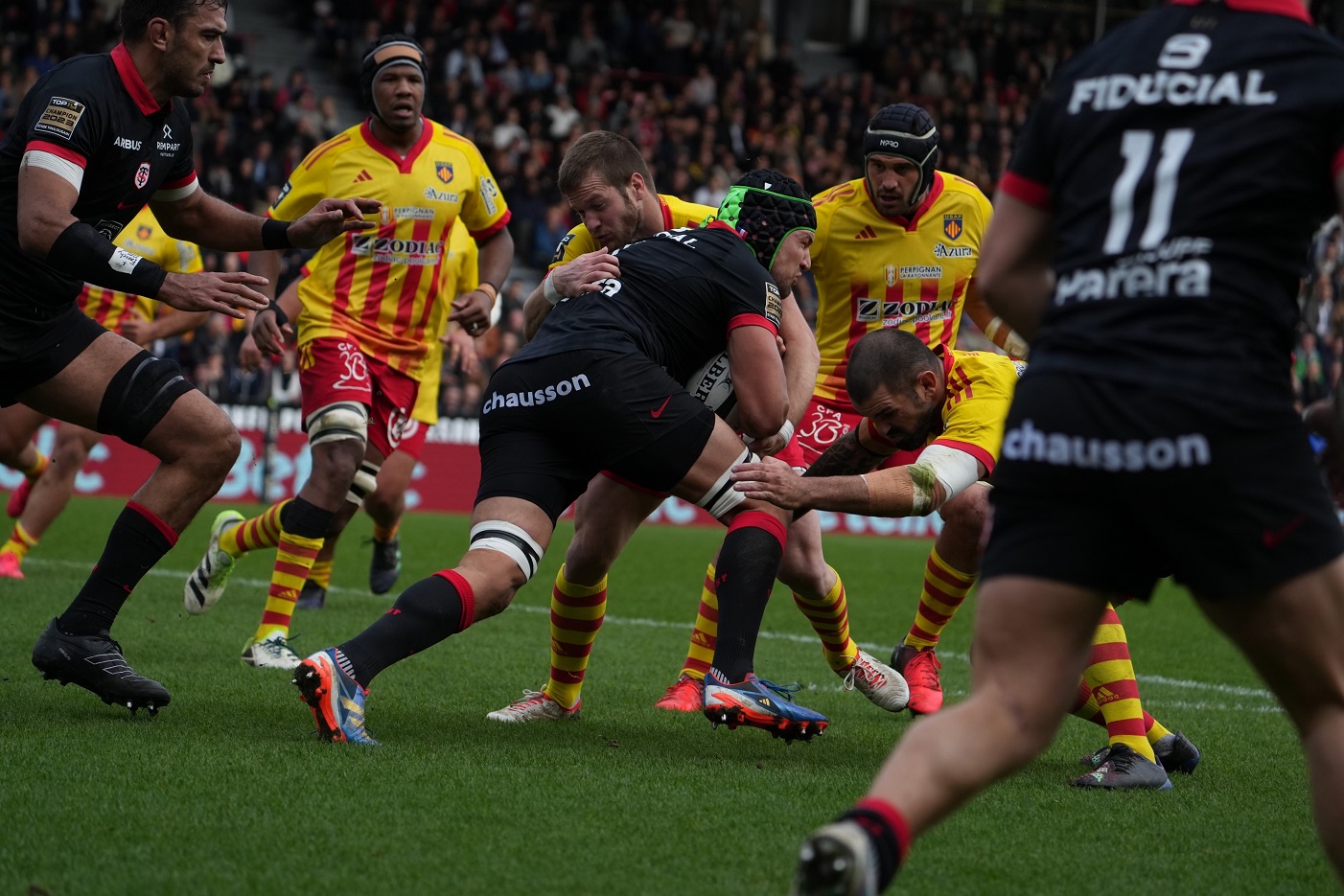 Le Stade-Toulousain oublie le bonus offensif contre Perpignan !