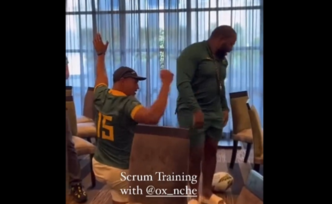 VIDEO : Quand le Springbok Damian Willemse chambre le XV de France