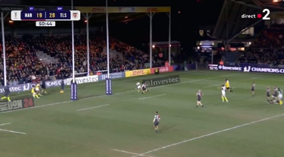 VIDEO : Le magnifique essai de Pierre-Louis Barassi contre les Harlequins !