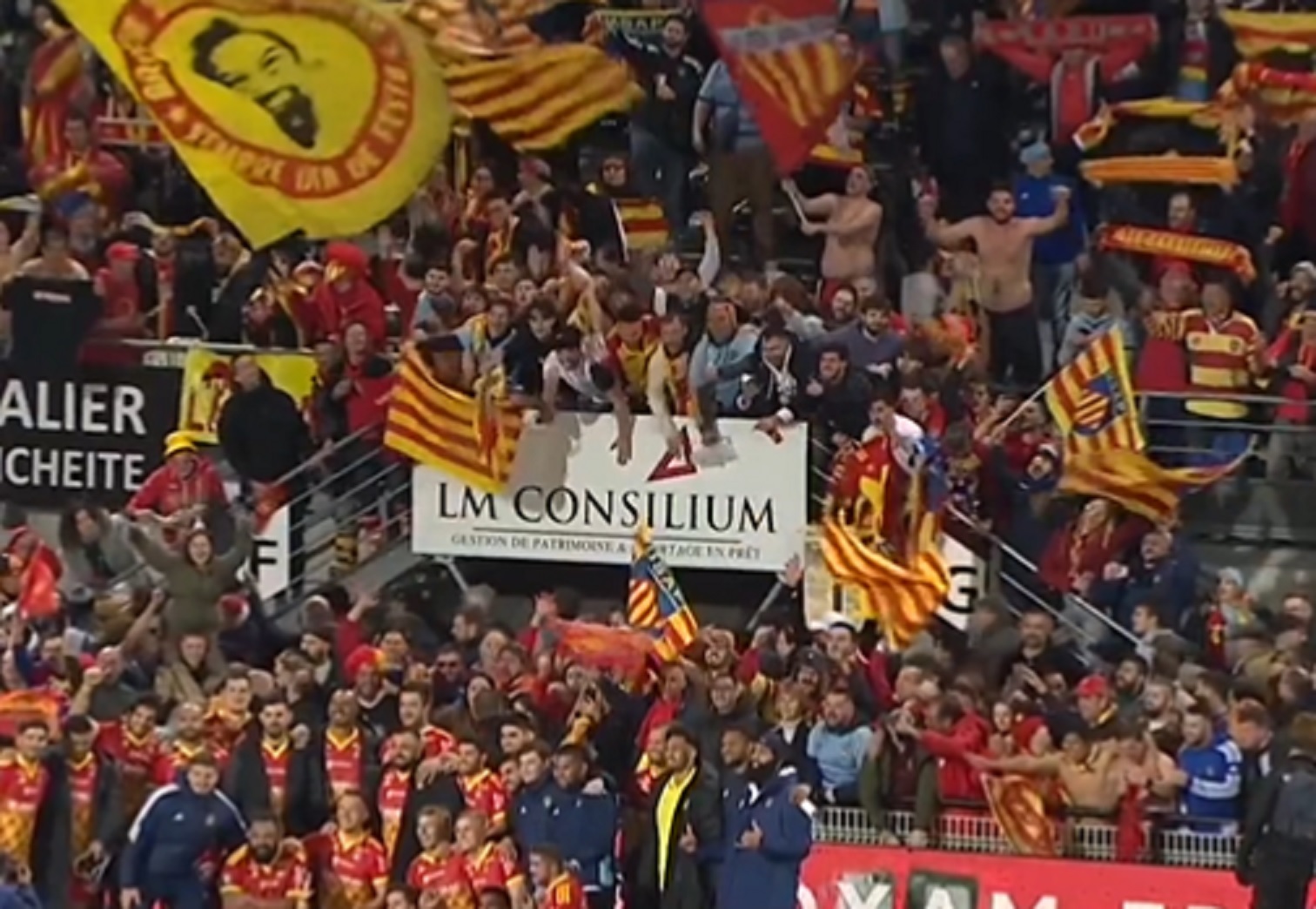 Très forte mobilisation des supporters de l’USAP !