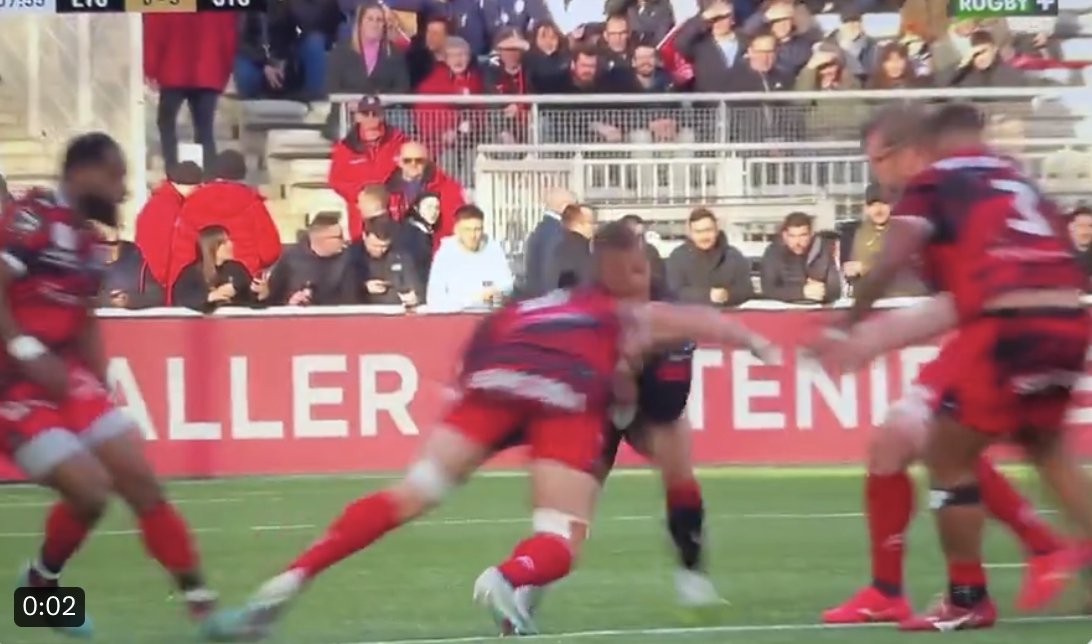 VIDEO : Le tampon effrayant de Rory Grace sur Alexandre Tchaptchet !