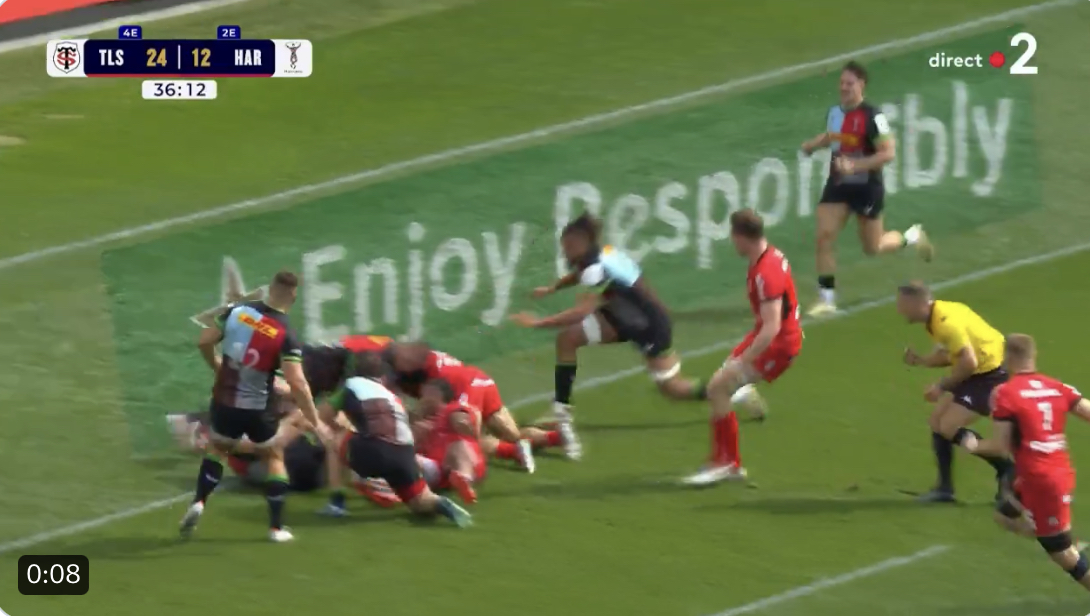 VIDEO : Le doublé d’Antoine Dupont contre les Harlequins !