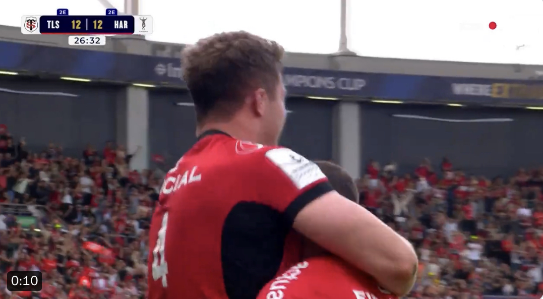 VIDEO : L’essai casquette de Thibaud Flament contre les Harlequins !