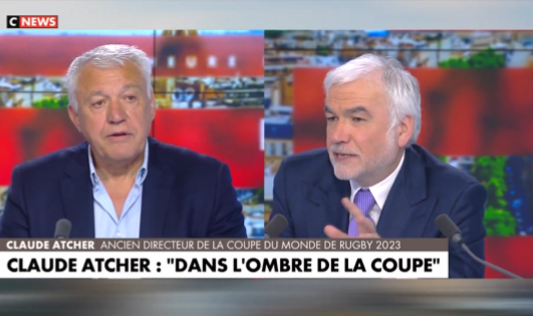VIDEO – Claude Atcher se lâche en direct sur CNEWS : “Elle veut mettre son copain Florian Grill à la tête de la Fédération !”